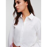 Karl Lagerfeld Bluza srebro / bijela | shoptok.hr