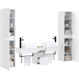  Set namještaja za kupaonicu 5 kom. Bijela 33 x 34,5 x 160 cm | shoptok.hr