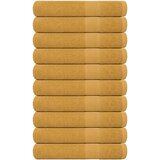 vidaXL Brisače za savno 10 kos zlata 80x200 cm 360 g/m² 100% bombaž Cene