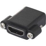 SpeaKa Professional SP-9082612 HDMI adapter [1x ženski konektor HDMI - 1x ženski konektor HDMI] črna lahko se privije, (20429483) Cene