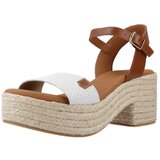 Popa Sandali & Odprti čevlji ABAKA SNAKE Bela | Shoptok.si