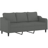  4-dijelni set sofa s jastucima tamnosivi od tkanine | shoptok.hr