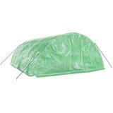  Staklenik s čeličnim okvirom zeleni 30 m² 6 x 5 x 2,3 m | shoptok.hr