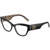 Dolce & Gabbana DG3378 3299 M (53) Črna/Kristalna Cene