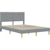  Okvir za krevet Svijetlo siva 140 x 200 cm tkanina - Svjetlosiva 140 x 200 cm | shoptok.hr