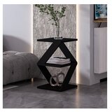 Hanah home pomoćni stočić albeni black oak | ePonuda.com