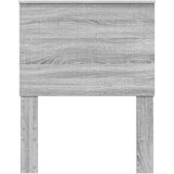  Uzglavlje s uzglavljem Siva Sonoma 75 cm Konstruirano drvo | shoptok.hr