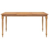  Batavia miza 150x90x75 cm trdna tikovina, (20665875) | Shoptok.si