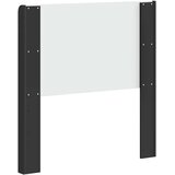  Uzglavlje Crna Konstruirano drvo 75 cm | shoptok.hr