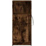  Komoda s LED svjetlima boja hrasta 42,5 x 34 x 100 cm drvena | shoptok.hr