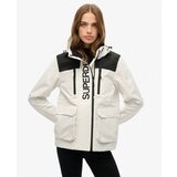Superdry Funkcionalna jakna črna / bela | Shoptok.si