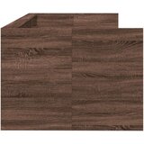  Dnevni krevet s ladicama boja smeđeg hrasta 75 x 190 cm drveni | shoptok.hr