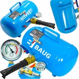 Booster za pomoćne gume s manometrom 40L zračni top | shoptok.hr