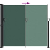  Uvlačiva bočna tenda tamnozelena 180 x 600 cm | shoptok.hr