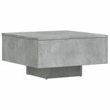  Stolić za kavu boja betona 60 x 60 x 31,5 cm konstruirano drvo | Eponuda.com