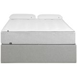 Kave Home Siva oblazinjena zakonska postelja s prostorom za shranjevanje 180x200 cm Matters – | Shoptok.si