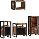  Set namještaja za kupaonicu 4 kom. Višebojno i crno | shoptok.hr