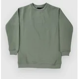 Mini Logo Crew Kids Pulover sea moss