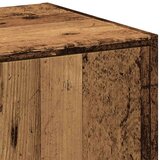 vidaXL Ormarić za lijekove boja starog drvo 30x41x144,5 cm drveni | shoptok.hr