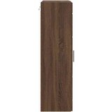 vidaXL Omarica za montažo na steno Rjavi hrast 55 x 29 x 100 cm | Shoptok.si