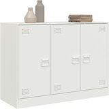  Komoda bijela 99 x 39 x 73 cm čelična | Eponuda.com