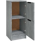  Komoda 2 kosa siva sonoma 30x30x70 cm konstruiran les, (20654620) | Shoptok.si