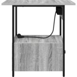  Noćni ormar Sivi hrast sonoma 60 x 30 x 61 cm Konstruirano drvo | shoptok.hr