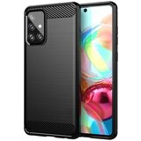  Gumijasti / gel etui Carbon za Samsung Galaxy A72 - črni Cene