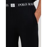 Polo Ralph Lauren Spodnji del pižame črna / bela | Shoptok.si