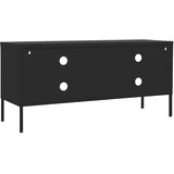 TV ormarić crni 105 x 35 x 50 cm čelični | Eponuda.ba