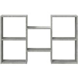 vidaXL Zidna polica siva boja betona 96x18x60 cm konstruirano drvo | shoptok.hr