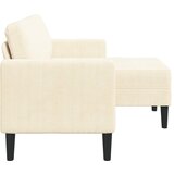 SOFA 2-sjed s ležaljkom u obliku slova L krem 125 cm lan | Eponuda.ba