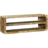 TV ormar s policom Smeđa 100 x 32 x 36 cm Čvrsto drvo manga | shoptok.hr