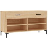 Maison Chic Klop za čevlje - Sedež za čevlje sonoma hrast 102x35x55 cm inženirski les, (21777274) Cene