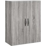 vidaXL Visoka komoda siva sonome 69 5x34x180 cm od konstruiranog drva | shoptok.hr