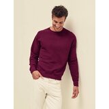 Fruit Of The Loom Burgundowa bluza męska Raglan Sweat | Shoptok.si
