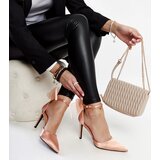 Gemre Light Pink Heels with Bow Ilaysa | Shoptok.si