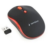  Miš GEMBIRD MUSW-4B-03-R, wireless , optical, black/red, up to 1600 dpi | Eponuda.ba
