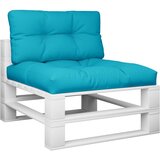  Jastuci za palete 2 kom tirkizni od tkanine | shoptok.hr