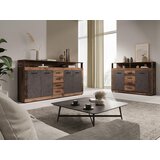 MID.YOU KOMODA, antracit, stari hrast | Shoptok.si