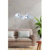 WALLXPERT dekorativna plastična led rasveta stay alive blue | ePonuda.com