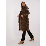 Wool Fashion Italia Vest-AT-KZ-2368-1.08-dark brown | shoptok.hr