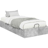  Otomanski krevet Betonsko Siva 100 x 200 cm Konstrukcijsko drvo | shoptok.hr