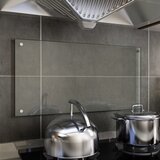 vidaXL Kuhinjska zaštita od prskanja prozirna 80x40 cm kaljeno staklo Cijene