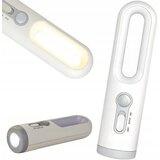 VERKGROUP LED aku. nočna ročna svetilka s senzorjem gibanja USB bela, (5000234141) | Shoptok.si