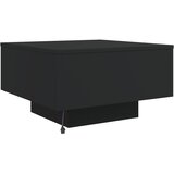  Stolić za kavu s LED svjetlima crni 55 x 55 x 31 cm | shoptok.hr
