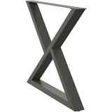  noge jedilne mize 2 kosa antracit 90x(72-73,3) cm jeklo | Shoptok.si