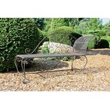 Garden Pleasure Crna i tamnosmeđa metalna vrtna klupa Lamington - | shoptok.hr