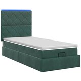  Krevet od pjene s madracem i LED-om Tamnozelena 90 x 200 cm | shoptok.hr