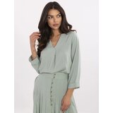 Sublevel Blouse-D73761M11174B-pistachio | Shoptok.si